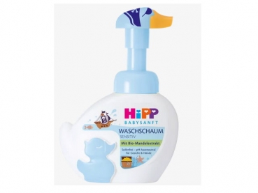 Hipp Babysanft baby washing foam sensitive 250 ml blue