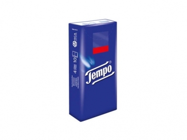 Tempo Taschentücher 10 Packungen (pro Packung 10 Tücher)